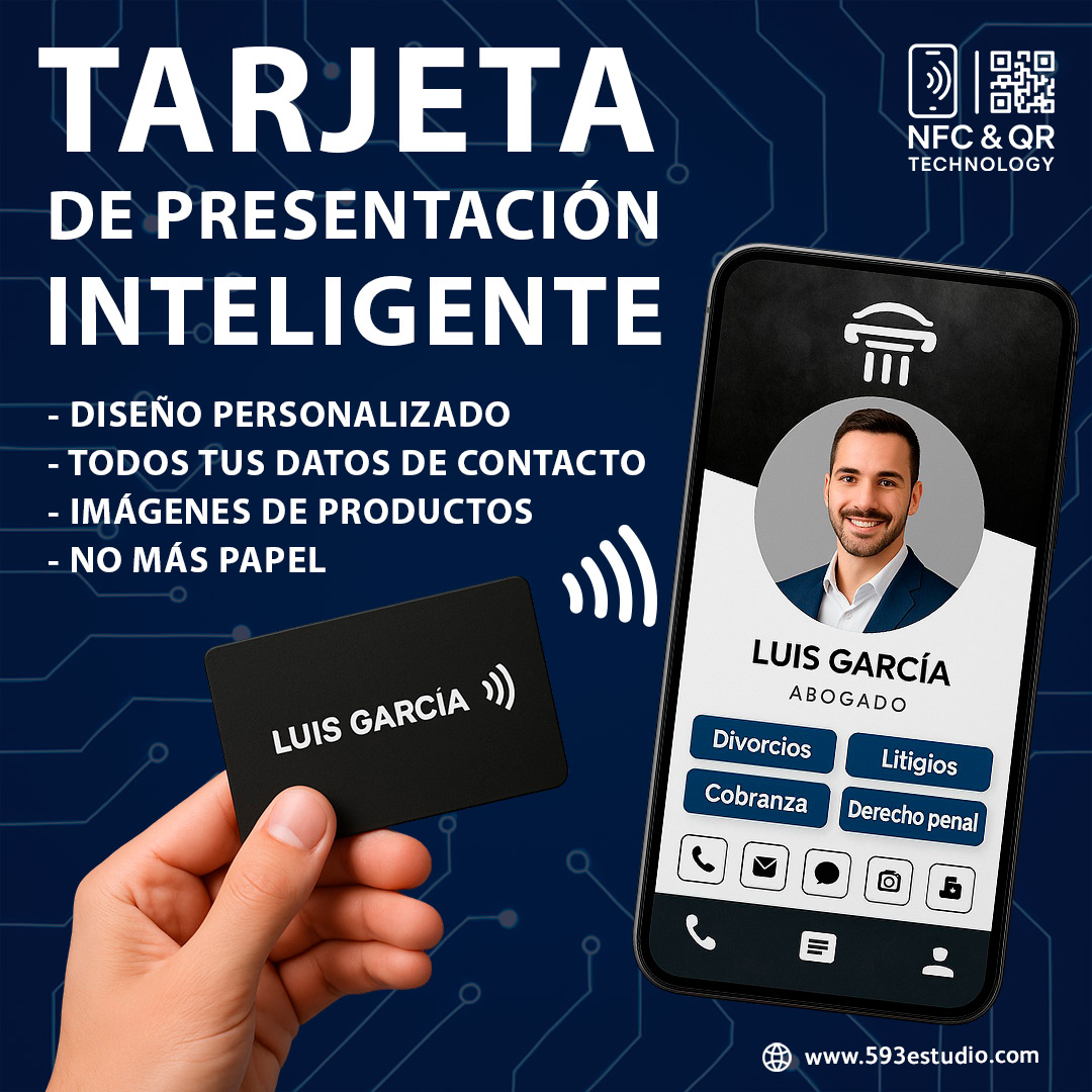 Tarjetas de presentación digital